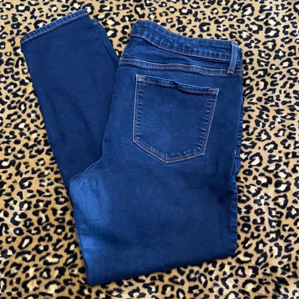 Old Navy Super-Skinny Rockstar Jeans 14 Short
